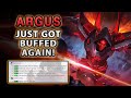 Wow! The Underrated Argus Just Got Buffed Again | Mobile Legends