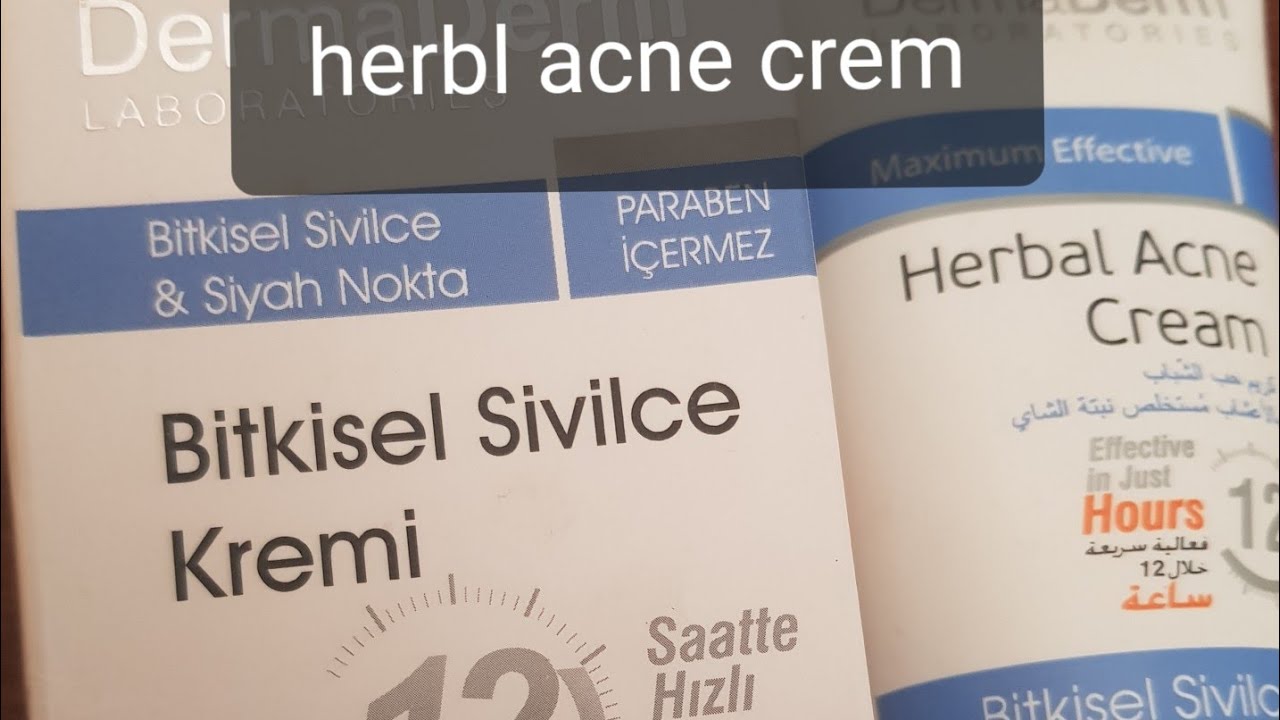 dermaderm herbal acne cream