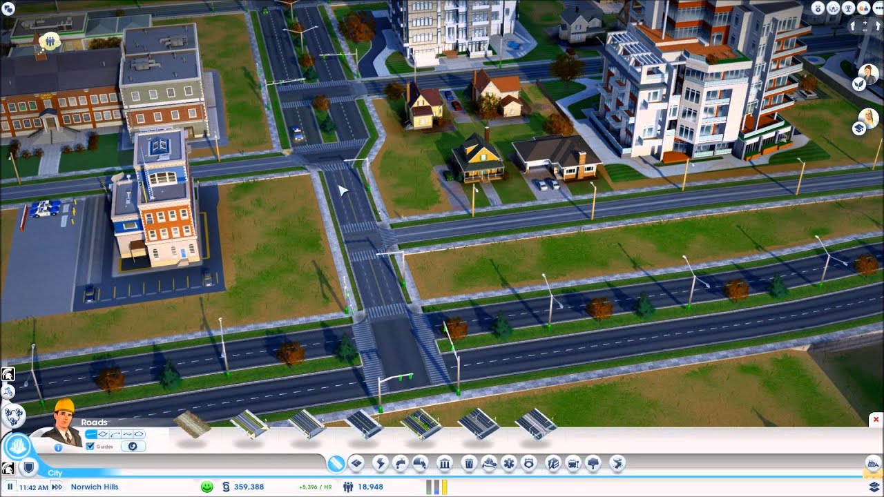 SimCity multi-city tutorial #3 industry, education and gambling cities