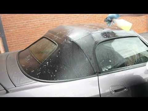 Convertible Top Cleaning Car Cleaning Guru Full Video Youtube