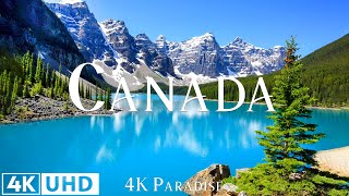 Канада 4K Релаксационный фильм о природе - Расслабляющая фортепианная музыка - Природный ландшафт
