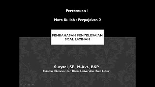 Perhitungan PPh Badan Terutang dan PPh 25 Perhitungan PPh Badan Terutang dan PPh 25