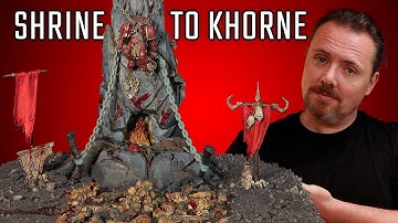 I Built an Altar to Khorne (Warhammer 40K)
