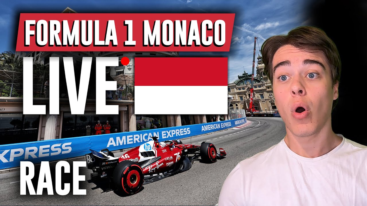 F1 MONACO GP RACE - [LIVE] - COMMENTARY & WATCHALONG