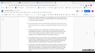 Group Contract Presentation