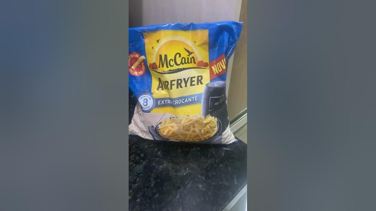 Novidade Mc Cain feita para airfryer, parece até a batata do outro