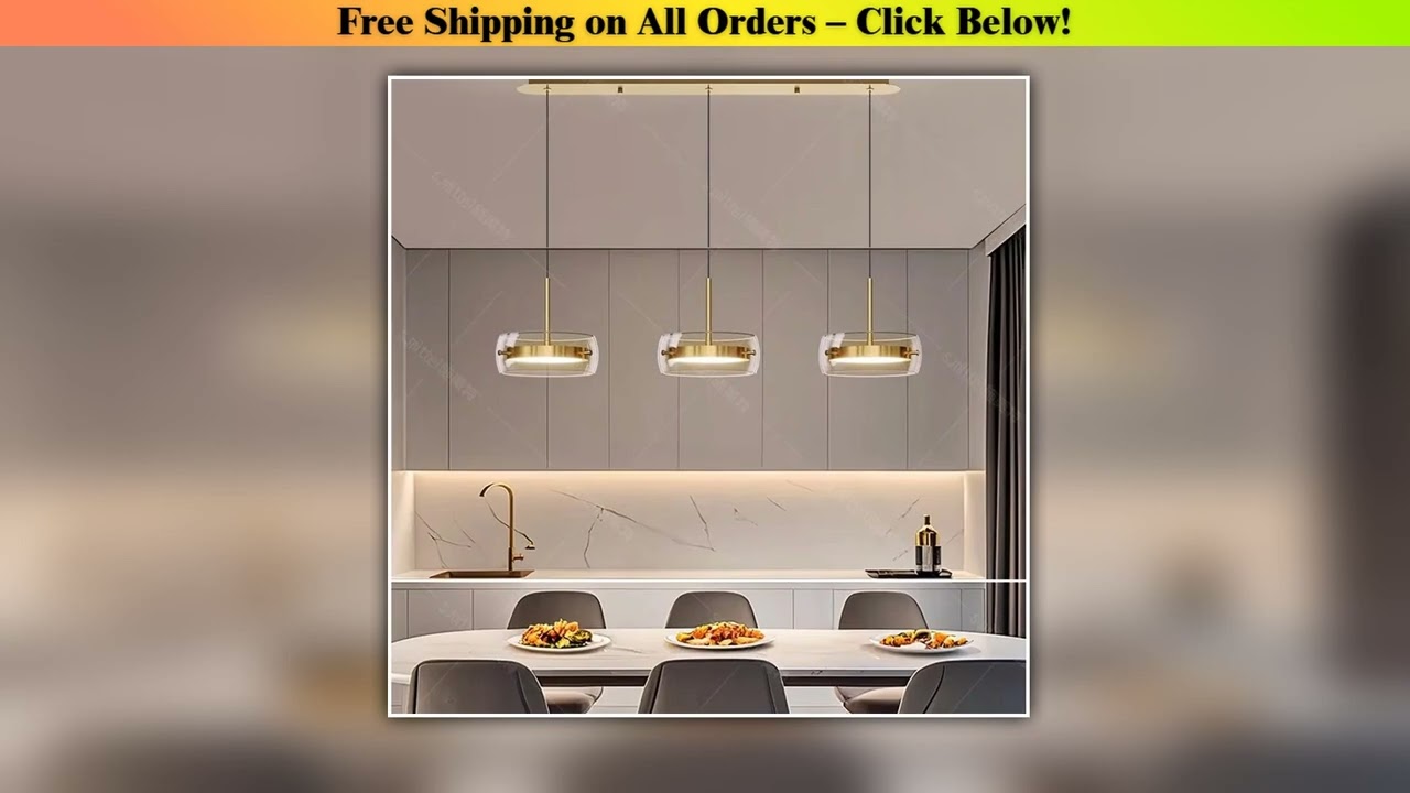 Modern dine dining room Pendant lights indoor lighting Ceiling lamp hanging light led Chandeliers