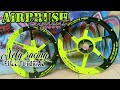 Airbrush velg racing 2 warna keren banget