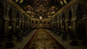 UE4 Church interior environment