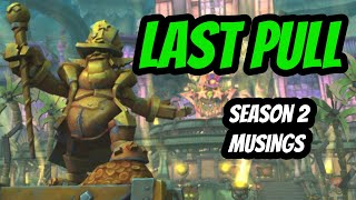 Last Pull - Season 2 Musings