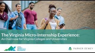 Introducing the Virginia Micro-Internship Experience: A webinar for Virginia Colleges/Universities
