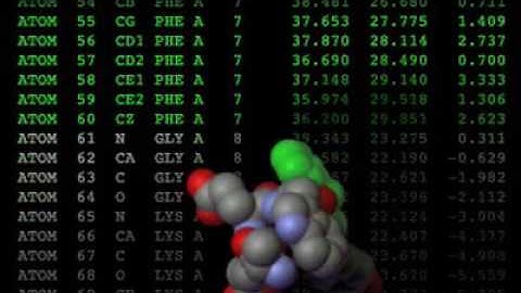Anatomy of a PDB File