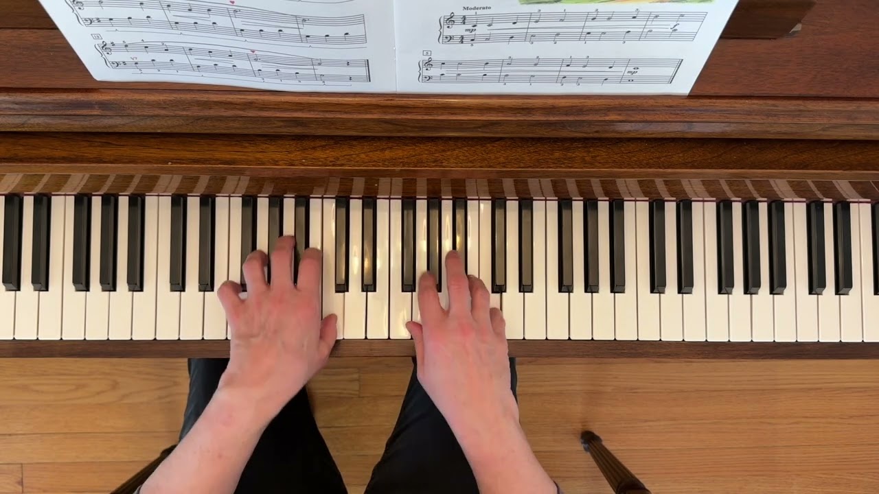 Иду своим путем | Утренняя пробежка - Учебное пособие по технике игры на фортепиано 3-го уровня о...