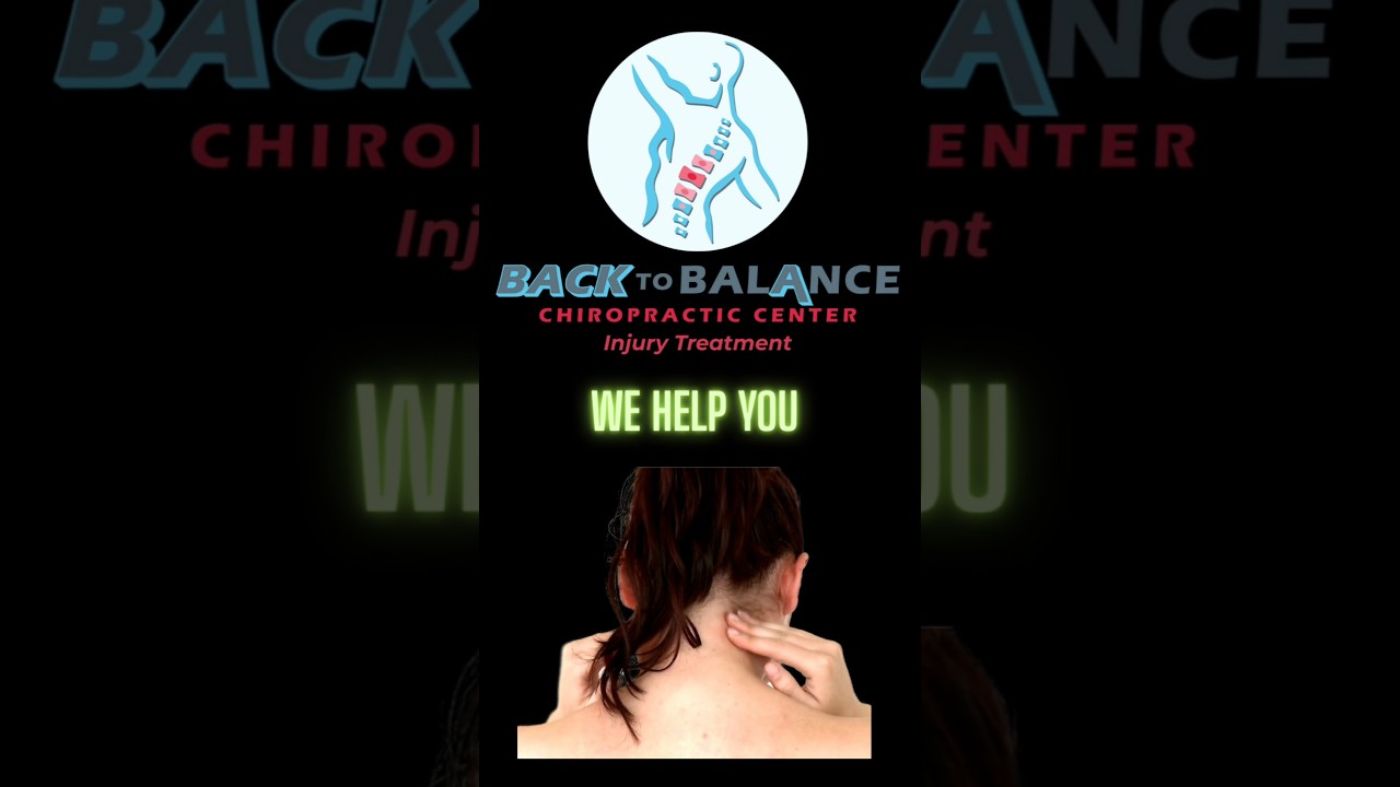 ⚡ Injuries shouldn’t be ignored.Neck pain, back pain, or stiffness after an accident.