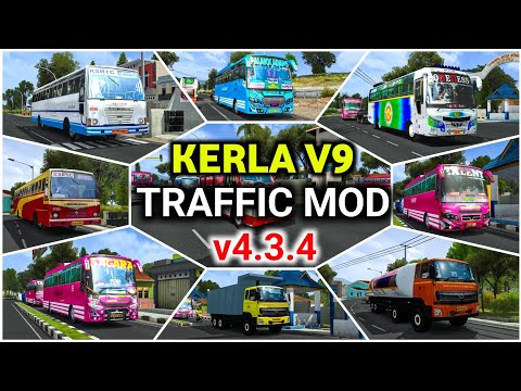 KERLA TRAFFIC Mod Bussid | Apk & Obb Bussid | v4.3.4 | Bussid New Kerla Traffic Mod Download