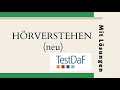 TestDaf | Hörverstehen (6)  | Musterprüfung | NEU