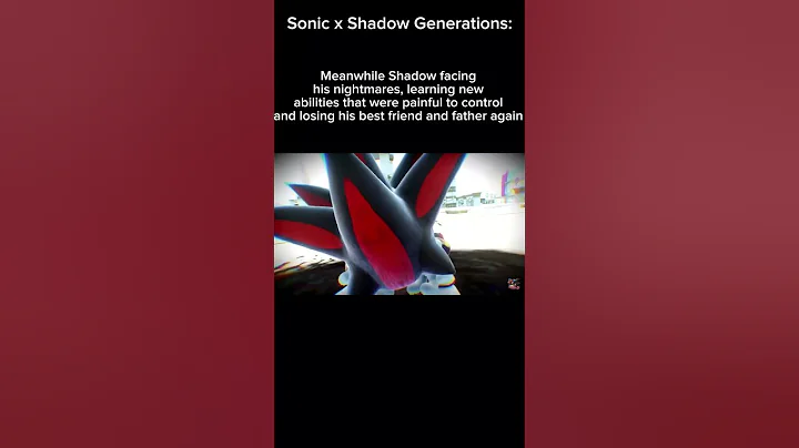 Literally Sonic x Shadow Generations in 24 seconds 😭💀 #sonicxshadowgenerations #sonic #shadow