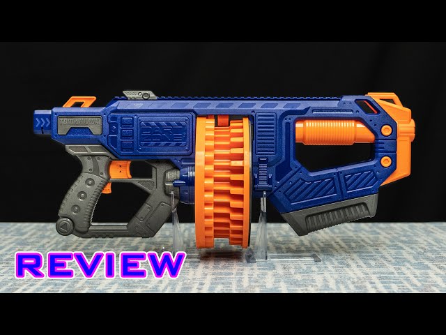 ナーフ　Dartzone　Tomahawk　トマホーク　ダートゾーン REVIEW] Dart Zone Tomahawk 60 | Huge Capacity Flywheeler! - YouTube
