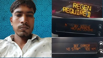 All Mahindra BS6✓DEF Dosing malfunction✓Regen Required✓DEF Error No Start 50Km