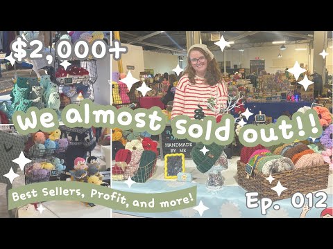 I Made $2,000 in 48 hours | Crochet Small Business Vlog thumbnail