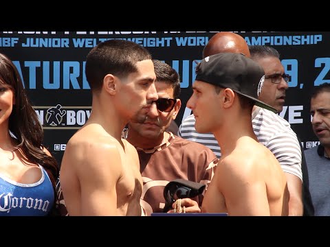 Danny Garcia VS. Rod Salka WEIGH-IN & FACE-OFF!