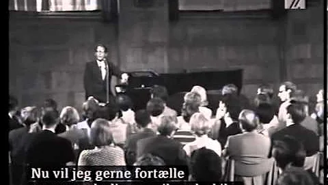 Tom Lehrer Full Copenhagen Performance