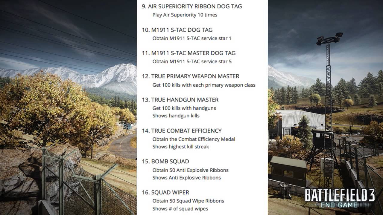 (BF3) EndGame DLC - Assignments, NEW GUN, Achievements and More! (Battlefield 3 Info)
