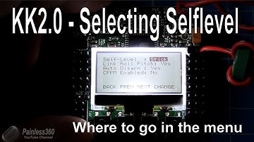 Self level selection on KK2 0