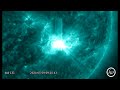 Sunspot erupts again with X2.2 solar flare! Spacecraft views