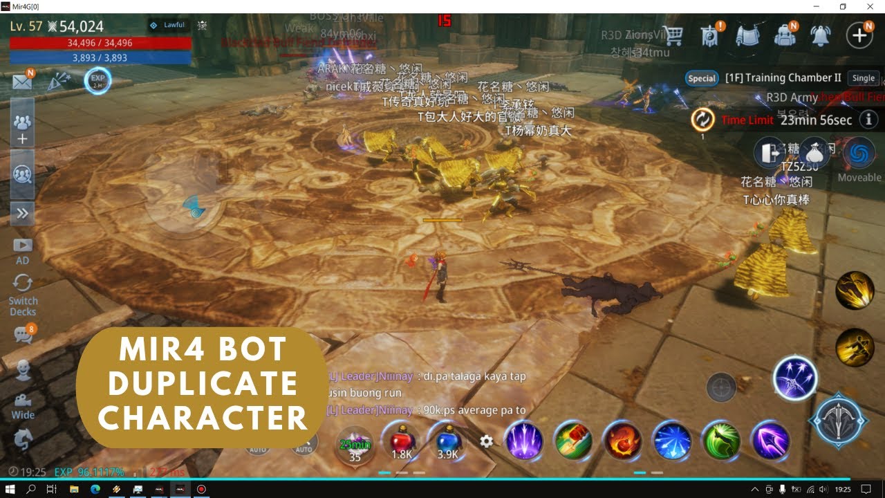 Bot Auto Farming at Magic Square - Mir4 Global - YouTube