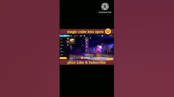 magic cube box open #shorts #freefire #magic