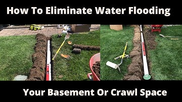 DIY-How To Eliminate Water Flooding Your Basement Or Crawl Space