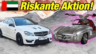 C63 AMG vs. 300SL Gullwing | Bergrennen gegen einen 1.5 Millionen EURO Oldtimer