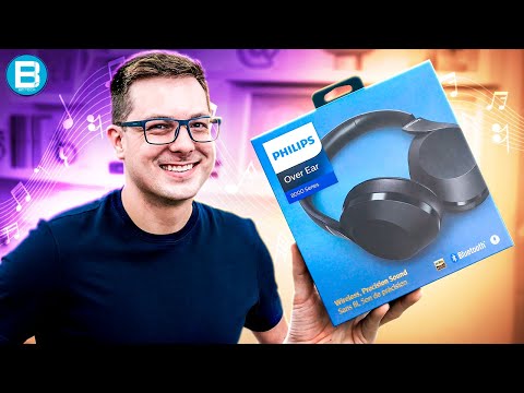 Que BELO FONE BLUETOOTH esse PHILIPS TAPH802! Ótimo SOM e MUITO CONFORTÁVEL! UNBOXING e IMPRESSÕES!