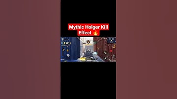 Mythic Holger Kill Effect 🔥 #codm #codmobile