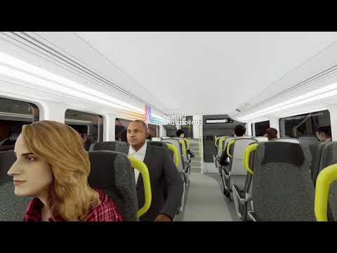 The New Intercity Fleet – fly-through animation