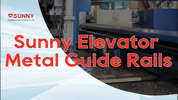 Elevator Metal Guide Rails | Top-Quality Elevator Spare Parts for Smooth & Safe Ride #elevatorparts