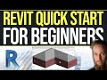 Revit quick start tutorial for beginners  start using revit now