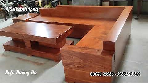 Bàn Giao Bộ Sofa Góc Nguyên Khối Gỗ hương đá Vân Siêu Đẹp Về  Ba Vì Hà Nội. Lh 0936278212