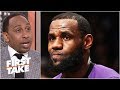 'I'm starting to get worried about LeBron James' - Stephen A. l First Take