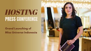 Press Conference of Grand Launching of Miss Universe Indonesia