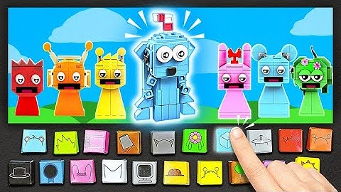 Lego Sprunki Gamebook Adventure! 🌈✨ Save Your Friends from Doey’s Pasta Trap!