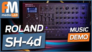 ROLAND SH-4d -new SYNTH!! (MUSIC DEMO, no talking)