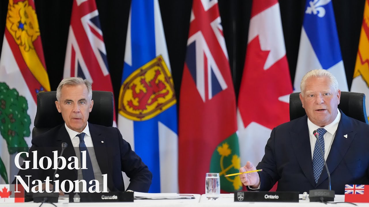 Global National: July 22, 2025 | Carney, premiers talk trade as Trump’s new tariff deadline looms Global National: July 22, 2025 | Carney, premiers talk trade as Trump’s new tariff deadline looms