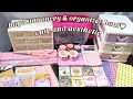 huge shopee stationery & organizer haul for my small business🌈ASMR (cute and aesthetic) philippines
