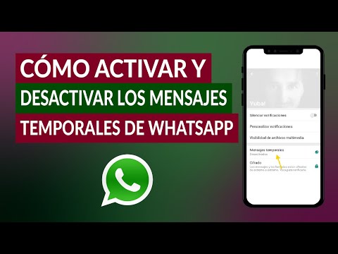 Vídeo: Per què desactivar el missatge?