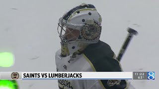 Clark Cup playoffs: Saints vs. Lumberjacks by WOOD TV8 49 views 1 day ago 52 seconds