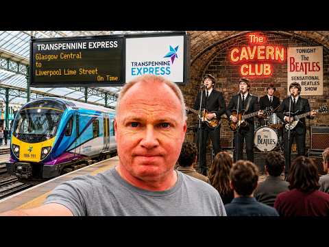 GLASGOW Train To LIVERPOOL Lime Street Cavern Club