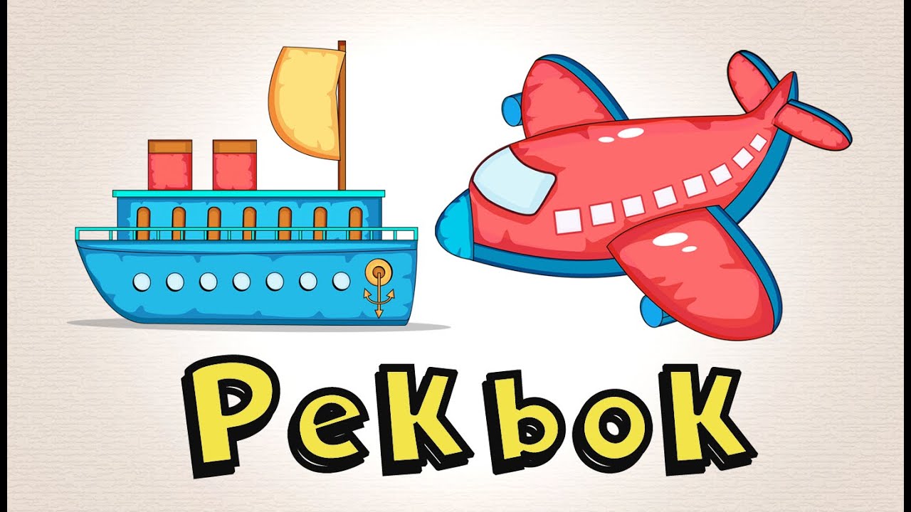 Pekbok Med Fordon | Lär Dig Fordonens Namn Och Ljud