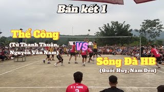 BK1| Vườn hoa Xứ Mường | THỂ CÔNG (Từ Thanh Thuận, Nguyễn Văn Nam) vs SÔNG ĐÀ HB (Quốc Huy, Nam Đen)